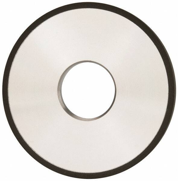 Made in USA - 4" Diam x 1-1/4" Hole x 1/4" Thick, N Hardness, 220 Grit Surface Grinding Wheel - Diamond, Type 1A1, Very Fine Grade - Exact Tool & Supply