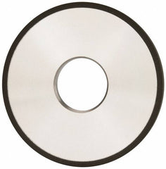 Made in USA - 4" Diam x 1-1/4" Hole x 1/4" Thick, N Hardness, 220 Grit Surface Grinding Wheel - Diamond, Type 1A1, Very Fine Grade - Exact Tool & Supply
