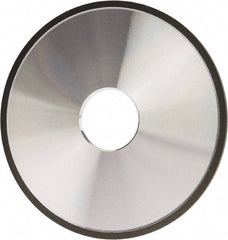 Made in USA - 5" Diam x 1-1/4" Hole x 1/8" Thick, N Hardness, 220 Grit Surface Grinding Wheel - Diamond, Type 1A1, Very Fine Grade - Exact Tool & Supply