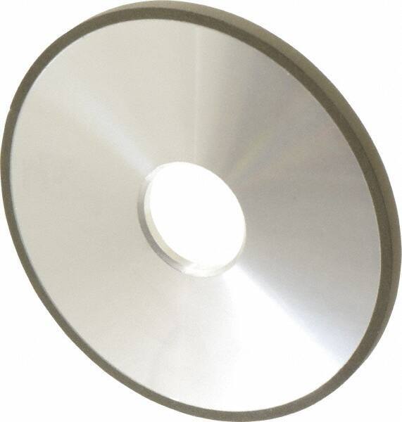 Made in USA - 5" Diam x 1-1/4" Hole x 1/4" Thick, N Hardness, 150 Grit Surface Grinding Wheel - Diamond, Type 1A1, Very Fine Grade - Exact Tool & Supply