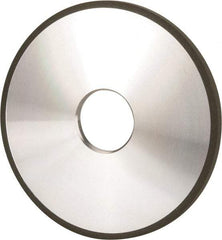 Made in USA - 5" Diam x 1-1/4" Hole x 1/4" Thick, N Hardness, 220 Grit Surface Grinding Wheel - Diamond, Type 1A1, Very Fine Grade - Exact Tool & Supply