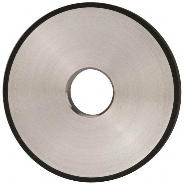 Made in USA - 5" Diam x 1-1/4" Hole x 1/2" Thick, N Hardness, 150 Grit Surface Grinding Wheel - Diamond, Type 1A1, Very Fine Grade - Exact Tool & Supply