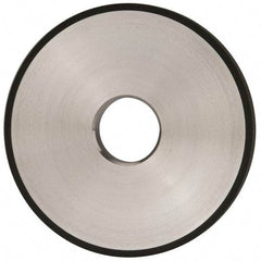 Made in USA - 5" Diam x 1-1/4" Hole x 1/2" Thick, N Hardness, 150 Grit Surface Grinding Wheel - Diamond, Type 1A1, Very Fine Grade - Exact Tool & Supply