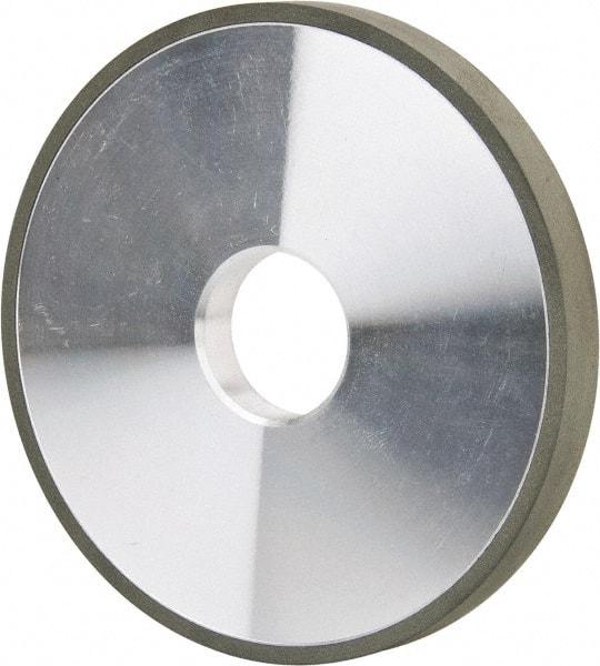 Made in USA - 5" Diam x 1-1/4" Hole x 1/2" Thick, N Hardness, 220 Grit Surface Grinding Wheel - Diamond, Type 1A1, Very Fine Grade - Exact Tool & Supply