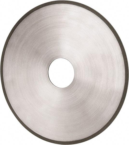 Made in USA - 6" Diam x 1-1/4" Hole x 1/16" Thick, N Hardness, 100 Grit Surface Grinding Wheel - Diamond, Type 1A1, Fine Grade - Exact Tool & Supply