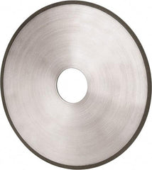 Made in USA - 6" Diam x 1-1/4" Hole x 1/16" Thick, N Hardness, 100 Grit Surface Grinding Wheel - Diamond, Type 1A1, Fine Grade - Exact Tool & Supply