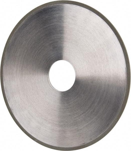 Made in USA - 6" Diam x 1-1/4" Hole x 1/16" Thick, N Hardness, 220 Grit Surface Grinding Wheel - Diamond, Type 1A1, Very Fine Grade - Exact Tool & Supply
