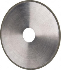 Made in USA - 6" Diam x 1-1/4" Hole x 1/16" Thick, N Hardness, 220 Grit Surface Grinding Wheel - Diamond, Type 1A1, Very Fine Grade - Exact Tool & Supply