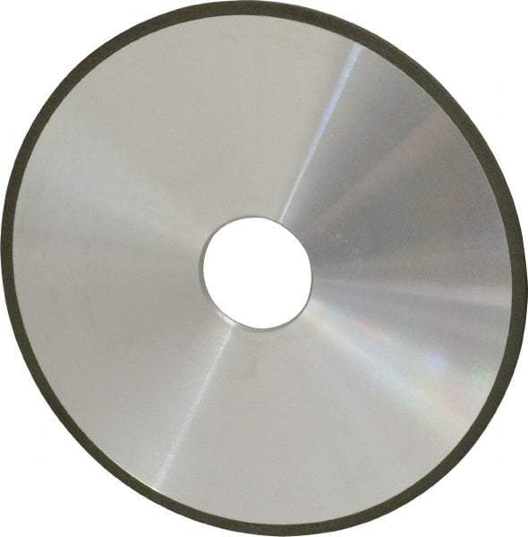 Made in USA - 6" Diam x 1-1/4" Hole x 1/8" Thick, N Hardness, 150 Grit Surface Grinding Wheel - Diamond, Type 1A1, Very Fine Grade - Exact Tool & Supply