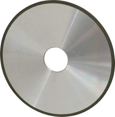 Made in USA - 6" Diam x 1-1/4" Hole x 1/8" Thick, N Hardness, 150 Grit Surface Grinding Wheel - Diamond, Type 1A1, Very Fine Grade - Exact Tool & Supply