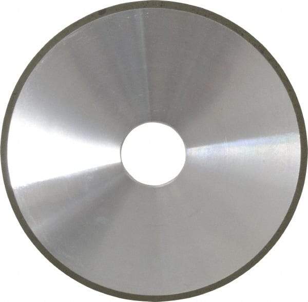 Made in USA - 6" Diam x 1-1/4" Hole x 1/8" Thick, N Hardness, 220 Grit Surface Grinding Wheel - Diamond, Type 1A1, Very Fine Grade - Exact Tool & Supply
