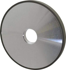 Made in USA - 6" Diam x 1-1/4" Hole x 1/2" Thick, N Hardness, 220 Grit Surface Grinding Wheel - Diamond, Type 1A1, Very Fine Grade - Exact Tool & Supply