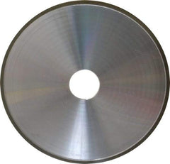 Made in USA - 7" Diam x 1-1/4" Hole x 1/8" Thick, N Hardness, 150 Grit Surface Grinding Wheel - Diamond, Type 1A1, Very Fine Grade - Exact Tool & Supply