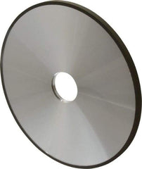 Made in USA - 7" Diam x 1-1/4" Hole x 1/4" Thick, N Hardness, 100 Grit Surface Grinding Wheel - Diamond, Type 1A1, Fine Grade - Exact Tool & Supply