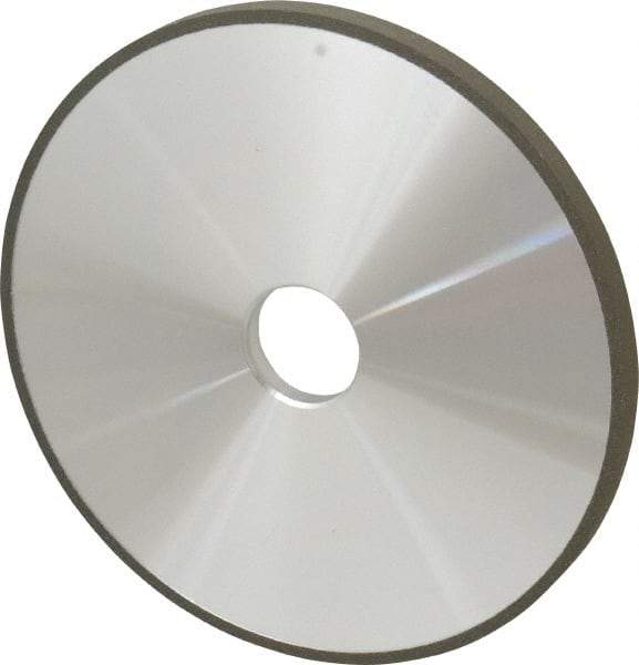 Made in USA - 7" Diam x 1-1/4" Hole x 3/8" Thick, N Hardness, 100 Grit Surface Grinding Wheel - Diamond, Type 1A1, Fine Grade - Exact Tool & Supply