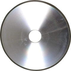 Made in USA - 7" Diam x 1-1/4" Hole x 3/8" Thick, N Hardness, 150 Grit Surface Grinding Wheel - Diamond, Type 1A1, Very Fine Grade - Exact Tool & Supply