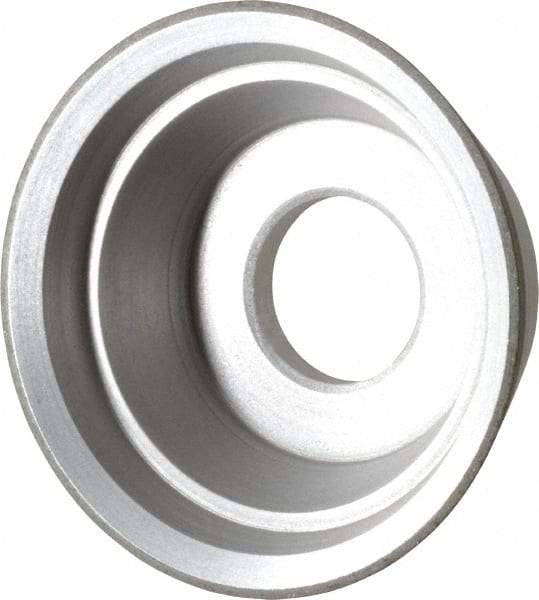 Made in USA - 3-3/4" Diam, 1-1/4" Hole Size, 1-1/2" Overall Thickness, 150 Grit, Type 11 Tool & Cutter Grinding Wheel - Very Fine Grade, Diamond - Exact Tool & Supply