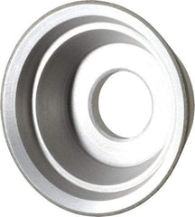 Made in USA - 3-3/4" Diam, 1-1/4" Hole Size, 1-1/2" Overall Thickness, 150 Grit, Type 11 Tool & Cutter Grinding Wheel - Very Fine Grade, Diamond - Exact Tool & Supply