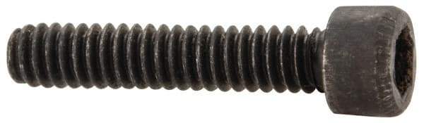 Value Collection - #2-56 UNC Hex Socket Drive, Socket Cap Screw - Alloy Steel, Black Oxide Finish, Fully Threaded, 7/16" Length Under Head - Exact Tool & Supply