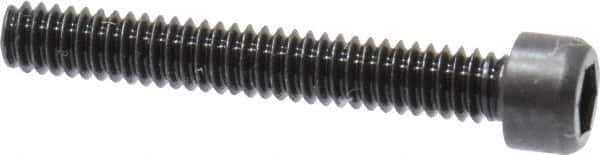 Value Collection - #2-56 UNC Hex Socket Drive, Socket Cap Screw - Alloy Steel, Black Oxide Finish, Fully Threaded, 5/8" Length Under Head - Exact Tool & Supply