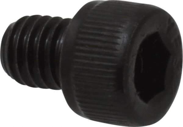 Value Collection - #10-32 UNF Hex Socket Drive, Socket Cap Screw - Alloy Steel, Black Oxide Finish, Fully Threaded, 1/4" Length Under Head - Exact Tool & Supply