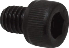 Value Collection - #10-32 UNF Hex Socket Drive, Socket Cap Screw - Alloy Steel, Black Oxide Finish, Fully Threaded, 1/4" Length Under Head - Exact Tool & Supply