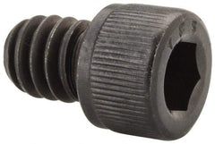 Value Collection - 1/4-20 UNC Hex Socket Drive, Socket Cap Screw - Alloy Steel, Black Oxide Finish, Fully Threaded, 5/16" Length Under Head - Exact Tool & Supply
