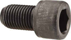 Value Collection - 3/8-24 UNF Hex Socket Drive, Socket Cap Screw - Alloy Steel, Black Oxide Finish, Fully Threaded, 5/8" Length Under Head - Exact Tool & Supply