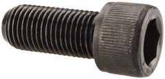 Value Collection - 3/8-24 UNF Hex Socket Drive, Socket Cap Screw - Alloy Steel, Black Oxide Finish, Fully Threaded, 7/8" Length Under Head - Exact Tool & Supply
