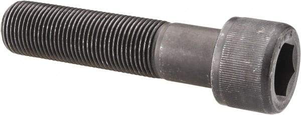 Value Collection - 3/4-16 UNF Hex Socket Drive, Socket Cap Screw - Alloy Steel, Black Oxide Finish, Partially Threaded, 3-1/4" Length Under Head - Exact Tool & Supply