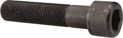 Value Collection - 3/4-16 UNF Hex Socket Drive, Socket Cap Screw - Alloy Steel, Black Oxide Finish, Partially Threaded, 3-1/2" Length Under Head - Exact Tool & Supply