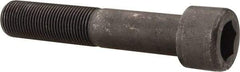 Value Collection - 3/4-16 UNF Hex Socket Drive, Socket Cap Screw - Alloy Steel, Black Oxide Finish, Partially Threaded, 4" Length Under Head - Exact Tool & Supply