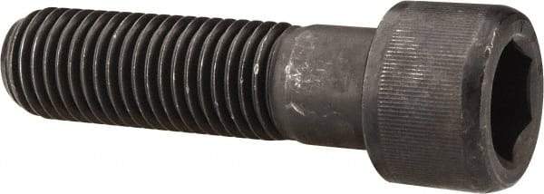 Value Collection - 7/8-9 UNC Hex Socket Drive, Socket Cap Screw - Alloy Steel, Black Oxide Finish, Partially Threaded, 3-1/4" Length Under Head - Exact Tool & Supply