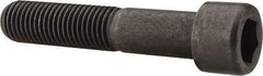 Value Collection - 7/8-9 UNC Hex Socket Drive, Socket Cap Screw - Alloy Steel, Black Oxide Finish, Partially Threaded, 4-1/2" Length Under Head - Exact Tool & Supply