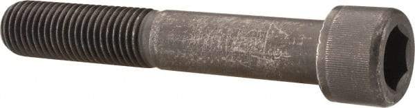 Value Collection - 7/8-9 UNC Hex Socket Drive, Socket Cap Screw - Alloy Steel, Black Oxide Finish, Partially Threaded, 5-1/2" Length Under Head - Exact Tool & Supply