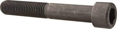 Value Collection - 7/8-9 UNC Hex Socket Drive, Socket Cap Screw - Alloy Steel, Black Oxide Finish, Partially Threaded, 6" Length Under Head - Exact Tool & Supply