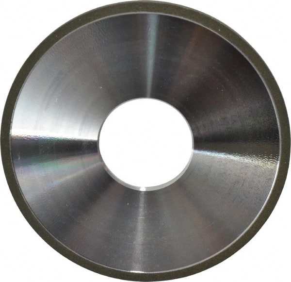 Made in USA - 4" Diam x 1-1/4" Hole x 1/8" Thick, 150 Grit Surface Grinding Wheel - Exact Tool & Supply