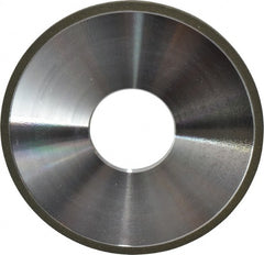 Made in USA - 4" Diam x 1-1/4" Hole x 1/8" Thick, 150 Grit Surface Grinding Wheel - Exact Tool & Supply
