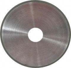 Made in USA - 6" Diam x 1-1/4" Hole x 1/16" Thick, 120 Grit Surface Grinding Wheel - Type 1A1, Fine Grade - Exact Tool & Supply