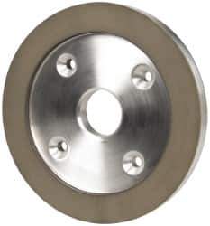 Made in USA - 6" Diam, 1-1/4" Hole Size, 3/4" Overall Thickness, 150 Grit, Type 6 Tool & Cutter Grinding Wheel - Very Fine Grade, Diamond - Exact Tool & Supply