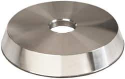 Made in USA - 6" Diam, 1-1/4" Hole Size, 1" Overall Thickness, 150 Grit, Type 12 Tool & Cutter Grinding Wheel - Very Fine Grade, Diamond - Exact Tool & Supply