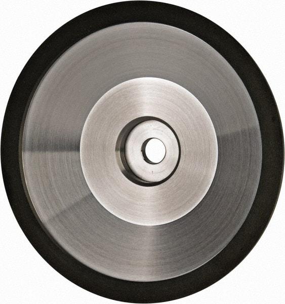 Made in USA - 6" Diam, 1-1/4" Hole Size, 1" Overall Thickness, 150 Grit, Type 12 Tool & Cutter Grinding Wheel - Very Fine Grade, Diamond - Exact Tool & Supply