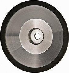 Made in USA - 6" Diam, 1-1/4" Hole Size, 1" Overall Thickness, 150 Grit, Type 12 Tool & Cutter Grinding Wheel - Very Fine Grade, Diamond - Exact Tool & Supply