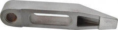 Mitee-Bite - 5/8-11 Stud, Stainless Steel, Plain Strap Clamp - 1-1/2" Travel, 6" OAL x 1.2" Wide x 0.8594" High, Tapered Nose - Exact Tool & Supply