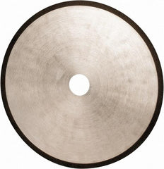 Made in USA - 10" 100 Grit Diamond Cutoff Wheel - 1-1/4" Arbor, Use with Circular Saws - Exact Tool & Supply