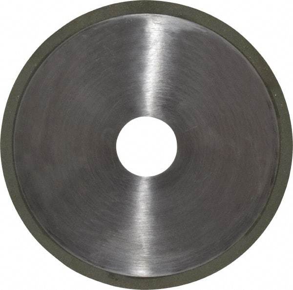 Made in USA - 6" Diam x 1-1/4" Hole, 100 Grit Surface Grinding Wheel - Coarse Grade - Exact Tool & Supply
