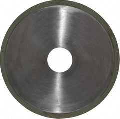 Made in USA - 6" Diam x 1-1/4" Hole, 100 Grit Surface Grinding Wheel - Coarse Grade - Exact Tool & Supply