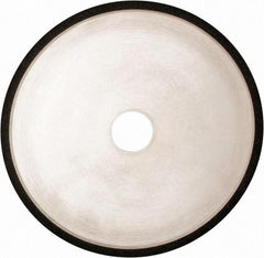 Made in USA - 8" Diam x 1-1/4" Hole, 100 Grit Surface Grinding Wheel - Coarse Grade - Exact Tool & Supply