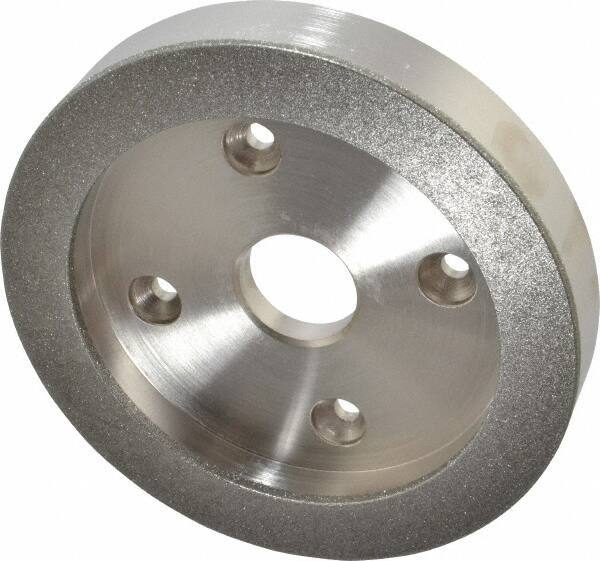 Made in USA - 6" Diam, 1-1/4" Hole Size, 1" Overall Thickness, 150 Grit, Tool & Cutter Grinding Wheel - Medium Grade, Diamond - Exact Tool & Supply