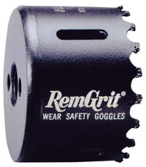 Disston - 3/4" Diam, 1-7/16" Cutting Depth, Hole Saw - Carbide Grit Saw, Gulleted Edge - Exact Tool & Supply